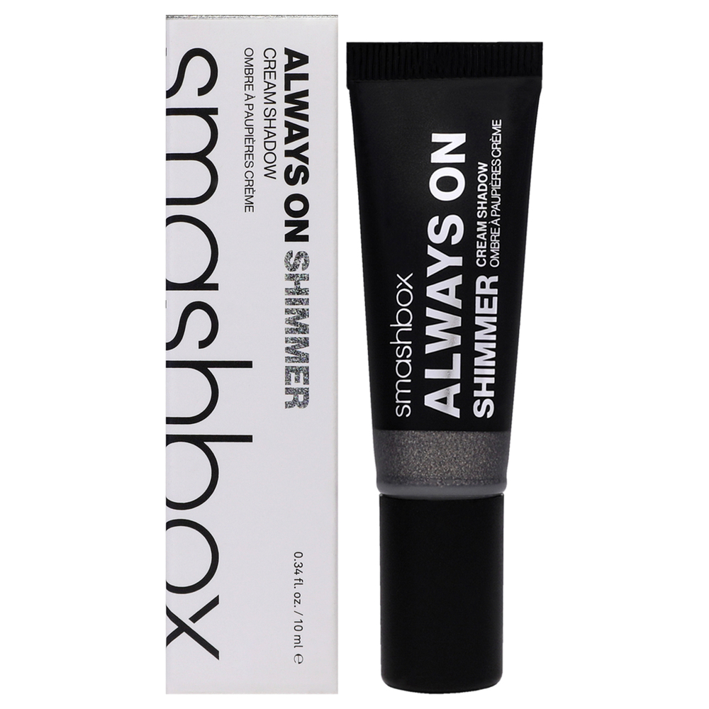 Always On Shimmer Cream Eye Shadow - Charcoal by SmashBox 0.34 oz Eye Shadow